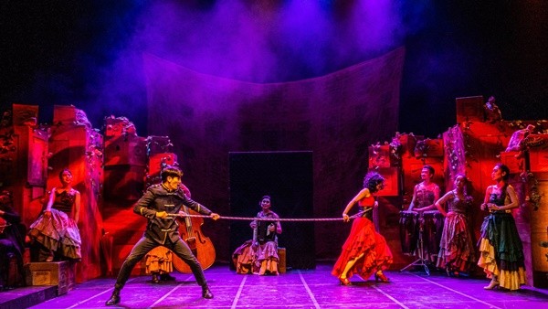 오페라 카르멘의 한 장면.