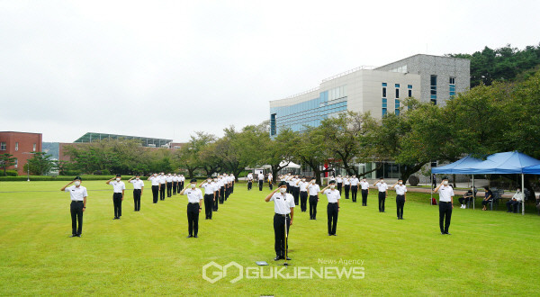 경북전문대학교, 제301학생군사교육단 RNTC(부사관학군단) 제6기 입단식 개최