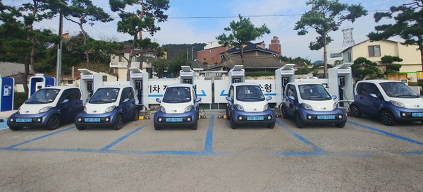 초소형전기차. ⓒ 영광군