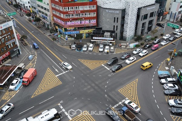 제주시 중앙로 사거리