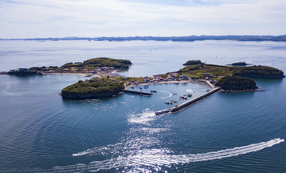 '에너지 자립 섬' 홍성군 서부면 '죽도' 전경