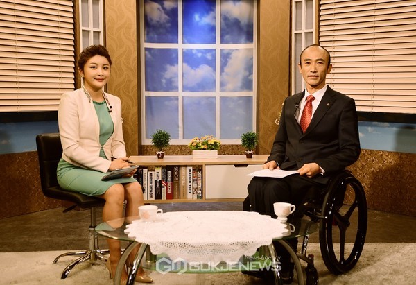 손자희아나운서, 정진완회장