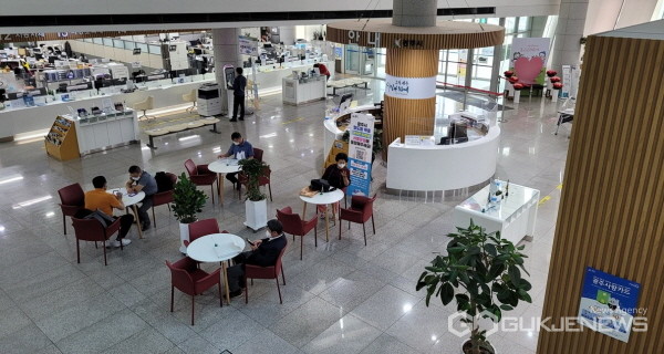 (사진제공=광주시) 민원실 휴게공간 조성 시민들로부터 큰 호응