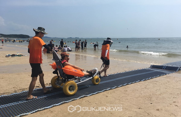 열린관광지인 보령 대천해수욕장. 사진=한국관광공사