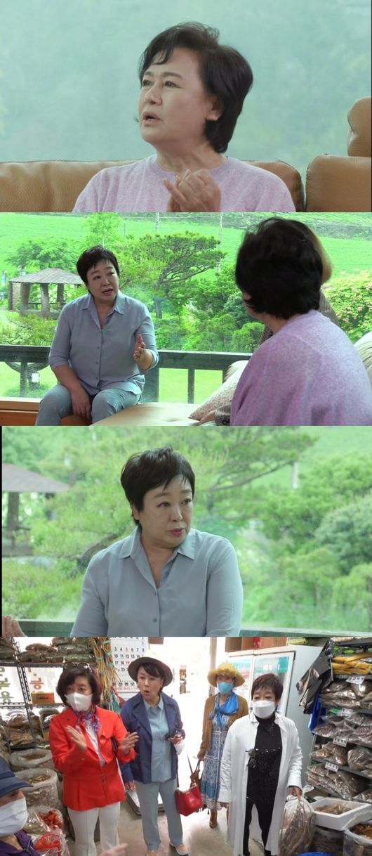 박원숙, 아들 한 마디에 오열...혜은이·김영란·김청 나이는?(사진=KBS2)