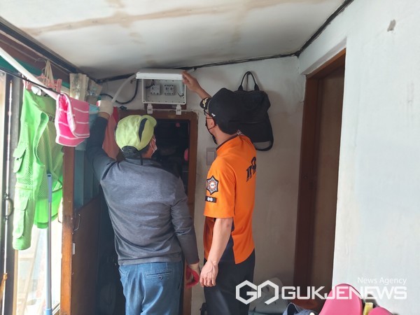 삼척소방서, 화재취약대상 주택 주거환경