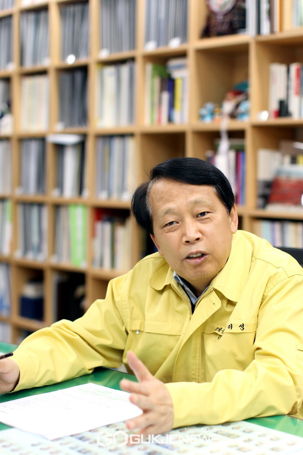 '서울시구청장협의회 회장'에 선출된 이성구로구청장. 사진=구로구청