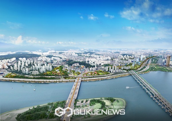 용양봉저정 일대 관광명소화 사업 조감도