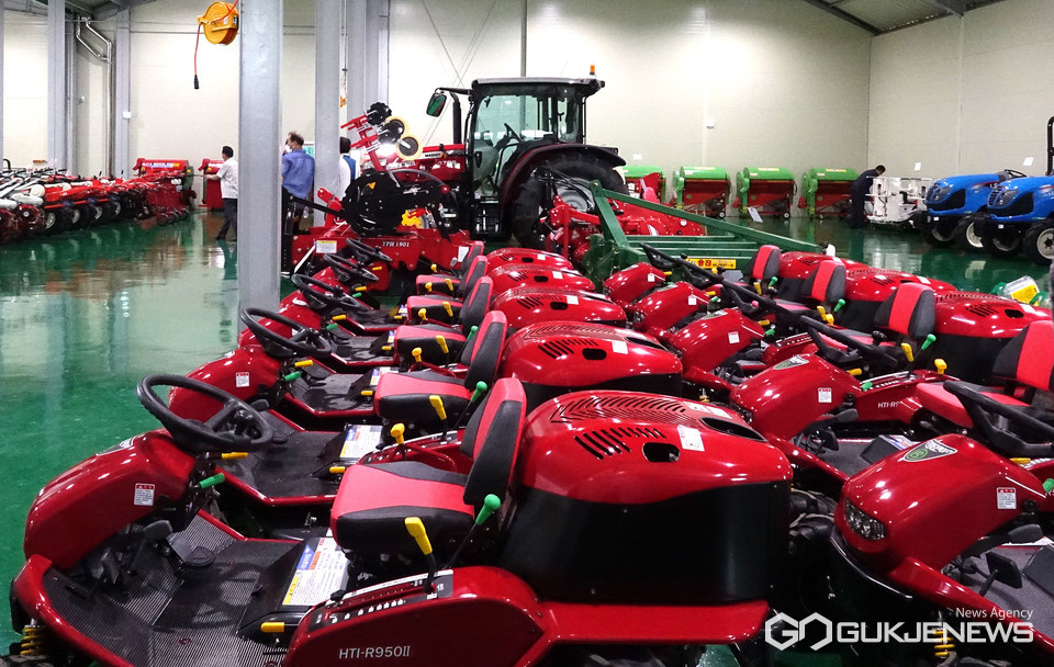 (사진=김진태 기자) 영천시 북부지역 농기계임대사업소