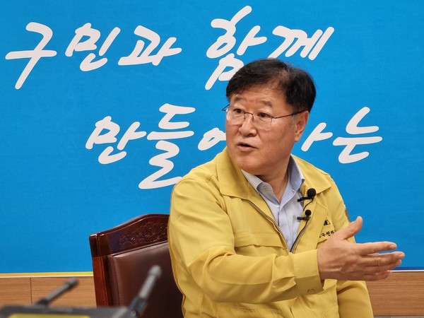 김우룡 동래구청장.(사진=미디어연합취재단)