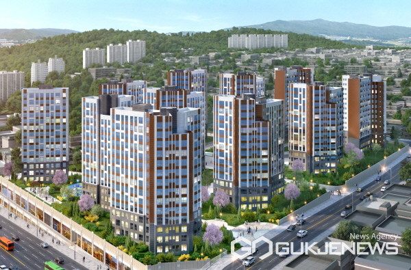 성남 태평1동 지역주택조합이 추진하고 있는 성남 태평 퍼스트힐 조감도