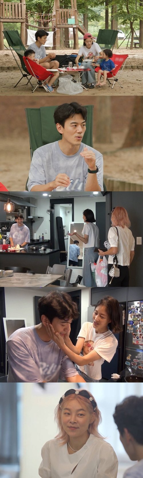 '동상이몽2' 모델 이현이, 남편 홍성기 반전 과거 공개(사진=SBS)