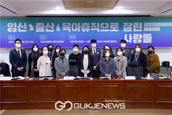 임신·출산·육아휴직으로 잘린 사람들 토론회