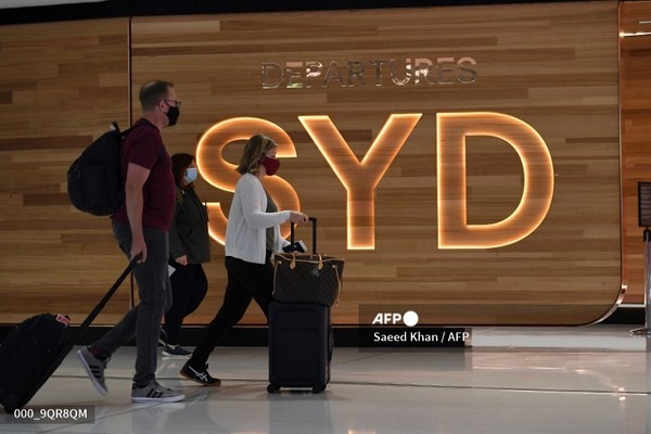 호주 시드니 공항. 사진제공/AFP통신