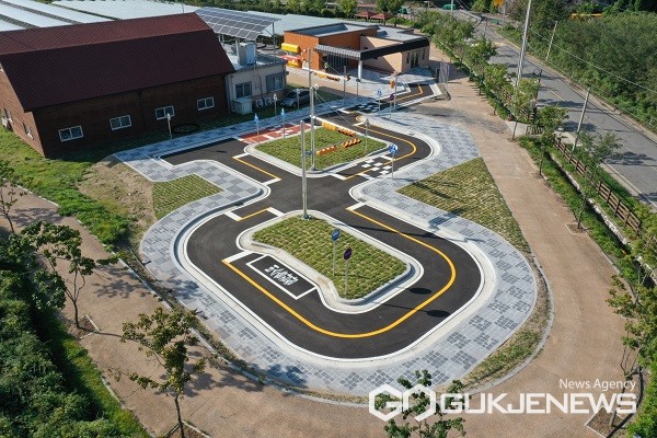 어린이 교통안전 교육장 모습.(제공=영동군청)