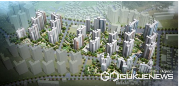 괴정5구역 생활권 시범마을 조감도./국제뉴스DB