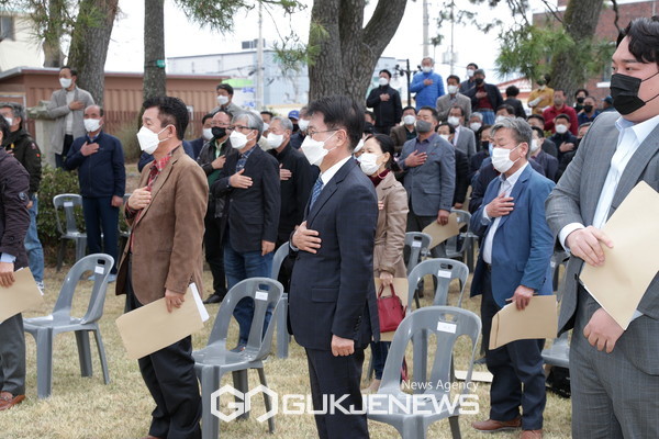 이승옥 군수, 강진군수 출마 선언 기자회견