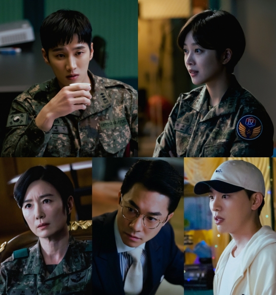 '군검사 도베르만' 안보현·조보아·오연수·김영민·김우석이 뽑은 명장면(사진=tvN)