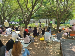 '2022년 찾아가는 해녀문화교실’ 운영 모습/제공=영도구청