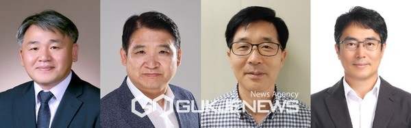 민선8기 제주도청 초대 인사에 내정된 이중환 기획조정실장, 강동원 도민안전실장, 현원돈 비서실장, 김희찬 총무과장(왼쪽부터).