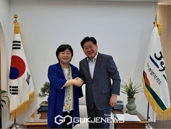 서영교 최고위원 후보 ‘제주 4.3. 평화공원’ 전격 방문