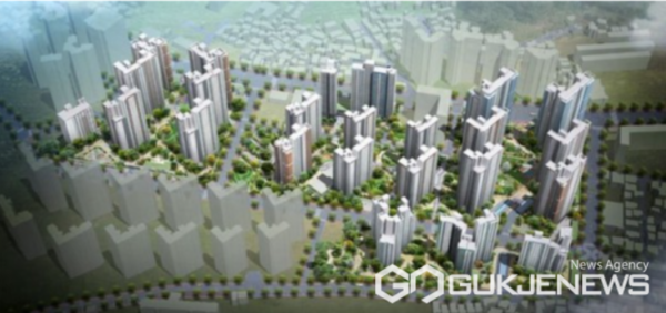 괴정5구역 생활권 시범마을 조감도./국제뉴스DB