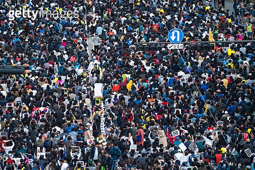 [속보]개천절 맞아 서울 곳곳서 대규모 집회·시위 '교통 혼잡'(사진=게티이미지)