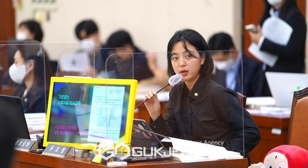 국회 문화체육관광위원회 정의당 류호정 국회의원