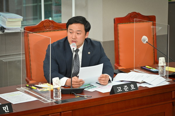 고준호 경기도의원. 사진제공=경기도의회