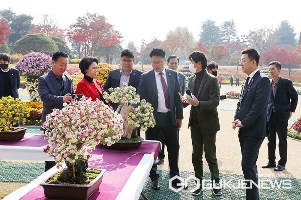 청남대 방문 모습.(제공=충북도의회)