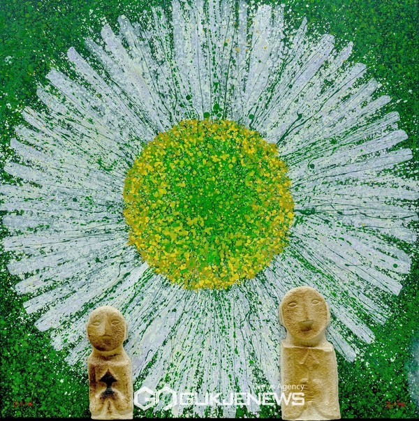 김수범 작가의 동자석.[사진=제주문화예술진흥원]