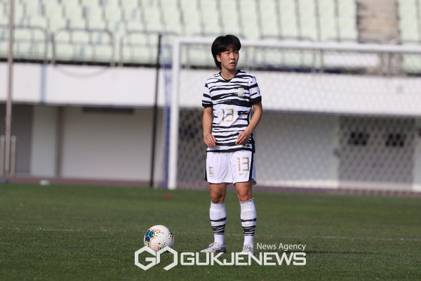 세종스포츠토토의 1차 지명을 받은 박혜정 선수 (사진 = 이윤성 기자)