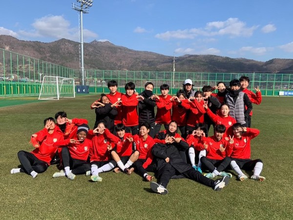 동계 훈련에 임하고 있는 세종스포츠토토 선수단 (사진 = 세종스포츠토토 제공)