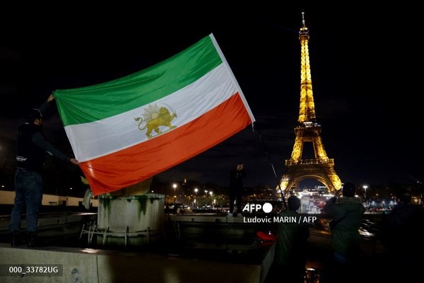 이란 국기. 사진제공/AFP통신