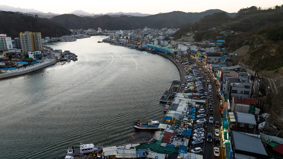 영덕군 강구항 영덕대게거리 공영주차장, 전면 무료화