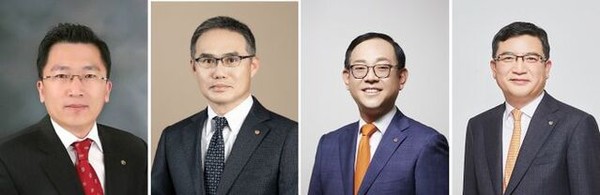 나채범, 한두희, 권희백, 강성수 신임 대표 (사진=한화그룹)