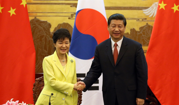 박근혜 대통령과 시진핑