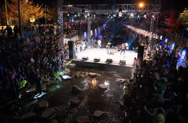 금오천 ‘벚꽃페스티벌’ 성료.(사진=구미시)