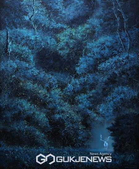 김산_본향(本鄕) oil, acrylic on canvas 162.2x 130.3 2022(TIAF)