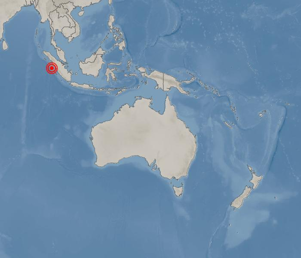 인도네시아 지진 (기상청 제공)