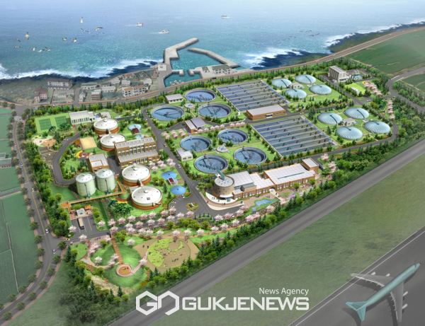 제주도는 제주공공하수처리시설 현대화사업을 2027년 준공을 목표로 28일부터 본격적인 공사에 돌입한다[사진=제주도청]