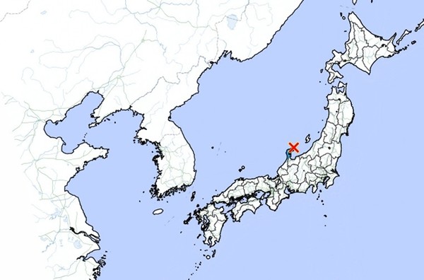 일본 이시카와현 규모 6.3 지진 / 일본 기상청 제공