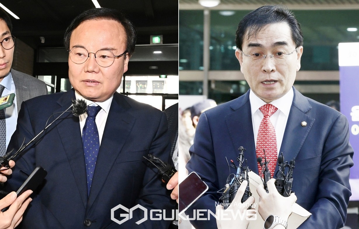 ▲김재원·태영호 국민의힘 최고위원/국제뉴스DB