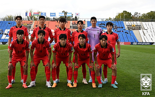 한국축구 남자 U-20 대표팀 (사진출처=대한축구협회)