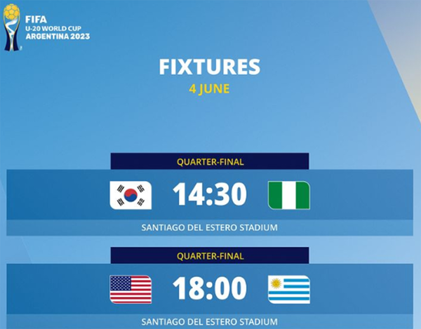 피파 U-20월드컵 한국축구 국가대표 일정 (FIFA 인스타)