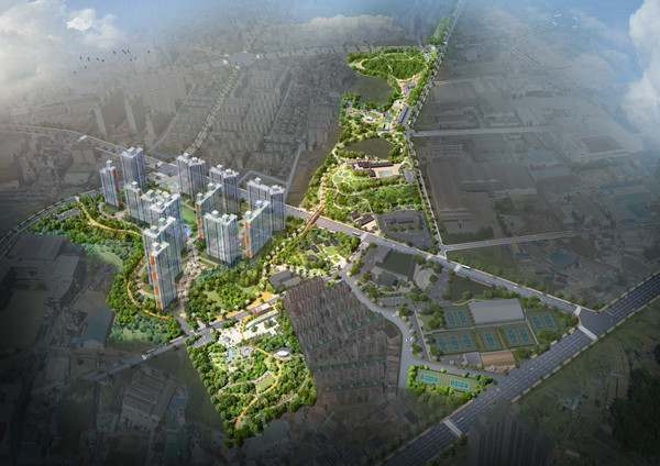 익산 어디서든 즐길 ‘녹색공간’ 확 늘린다=마동공원 조감도(사진=익산시청 제공)