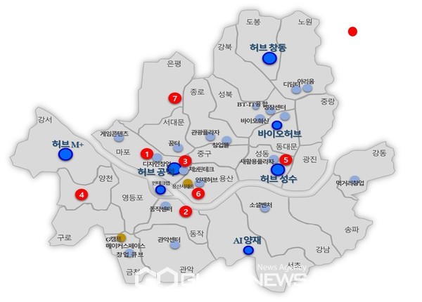 서울형 공유오피스 (46,600㎡) [사진제공=서울시청]