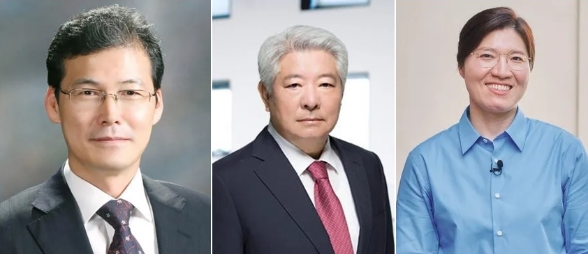 ▲김영호 통일부 장관·김홍일 국민권익위원장 내정자와 장미란 신임 문화체육관광부 제2차관(사진/대통령실)