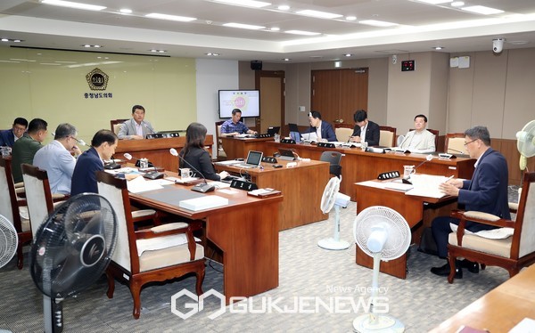 제346회 임시회 2차 회의(사진=충남도의회)