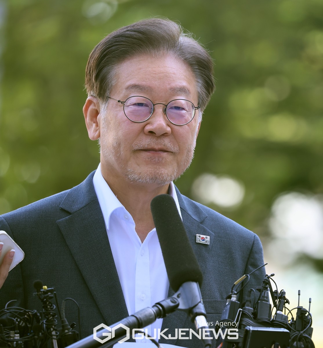 '다섯 번째 검찰 출석' 이재명 대표